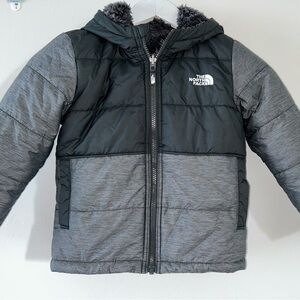 The North Face Kids reversible MT Chimbo Full Zip Hooded Insulated Jacket
